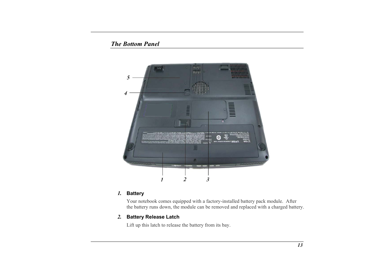 The bottom panel | Elitegroup G732 (V2.0) User Manual | Page 25 / 118