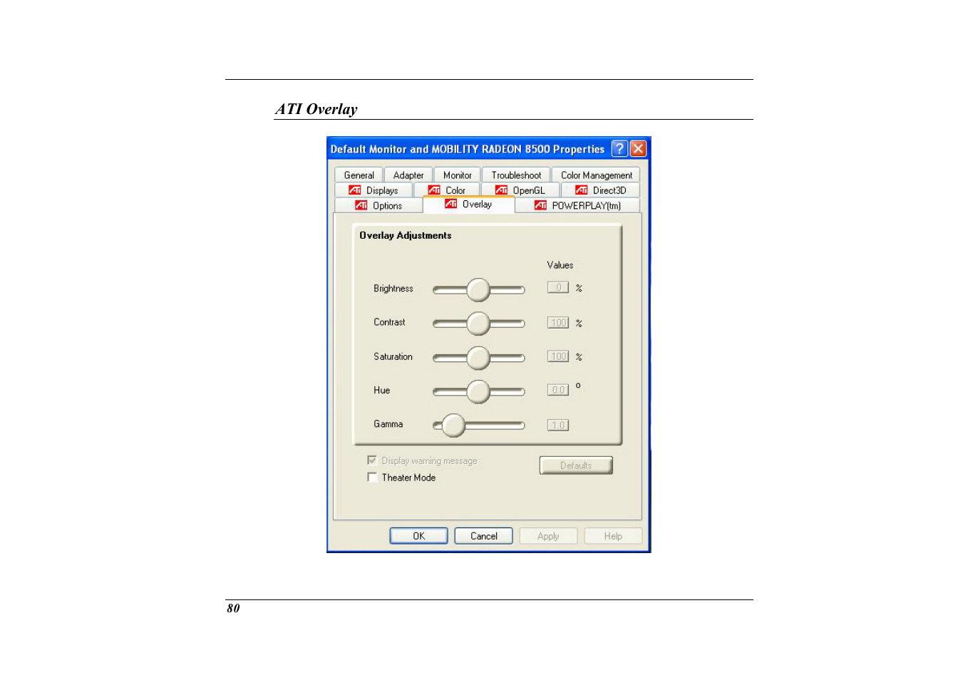 Ati overlay | Elitegroup G732 (V2.0) User Manual | Page 92 / 118