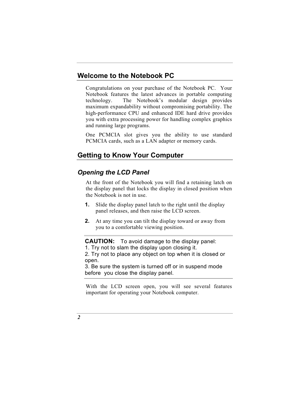 Getting to know your computer | Elitegroup G730 User Manual | Page 16 / 105