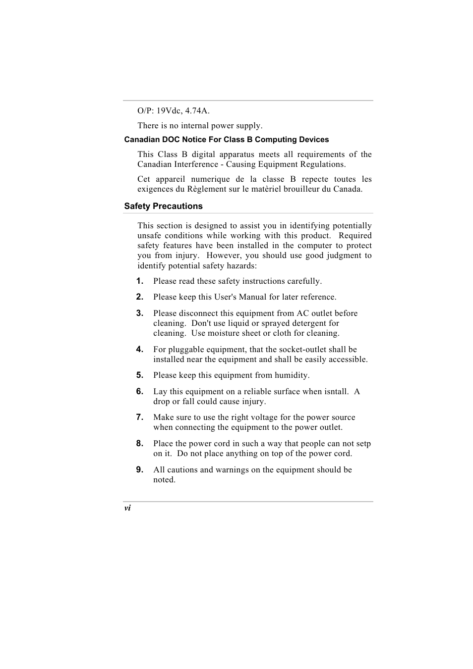 Elitegroup G730 User Manual | Page 8 / 105