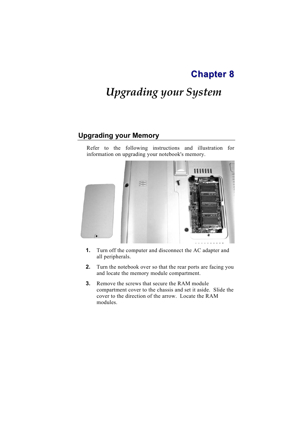 Upgrading your system | Elitegroup G730 User Manual | Page 96 / 105