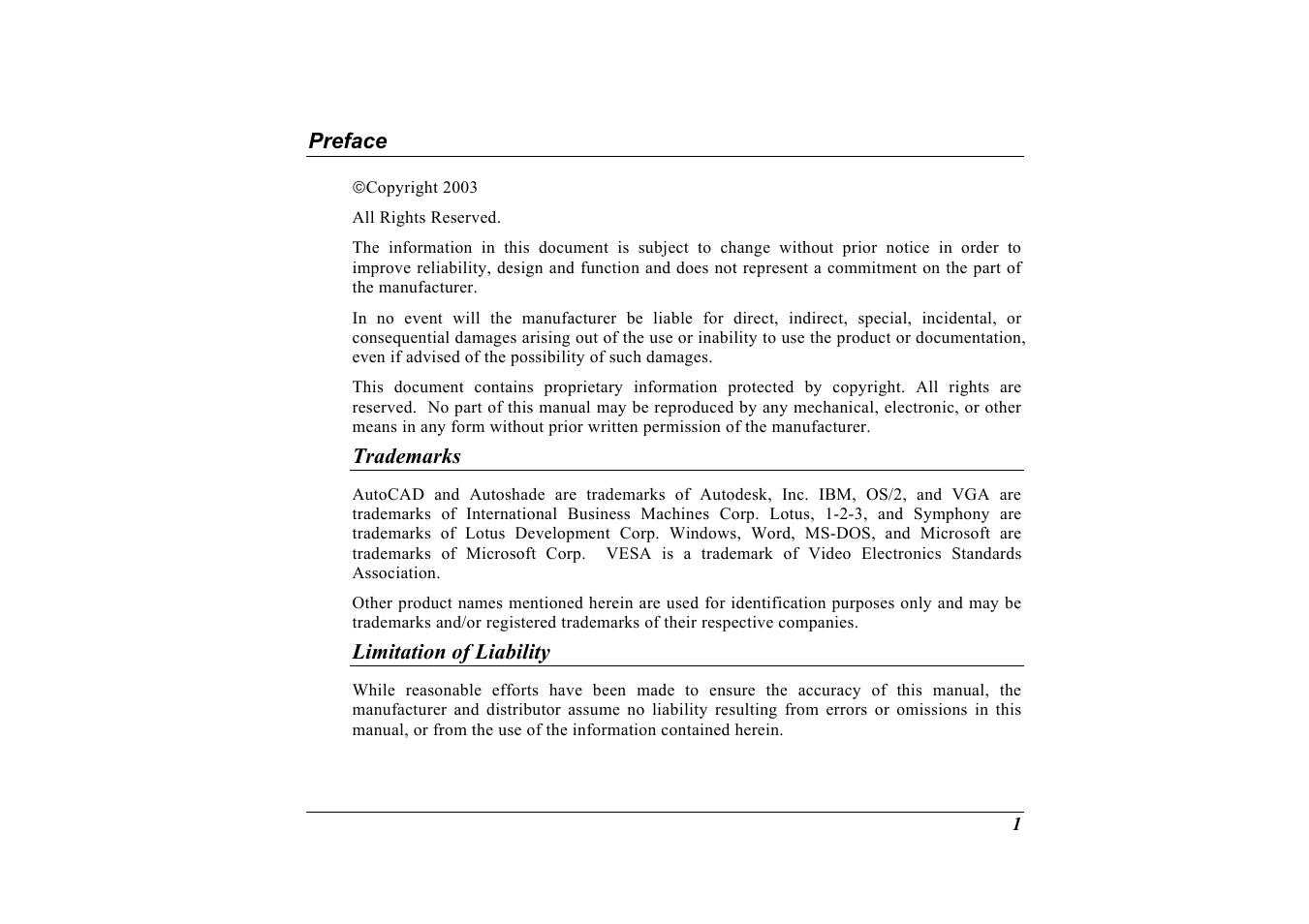 Elitegroup G713 User Manual | Page 3 / 106