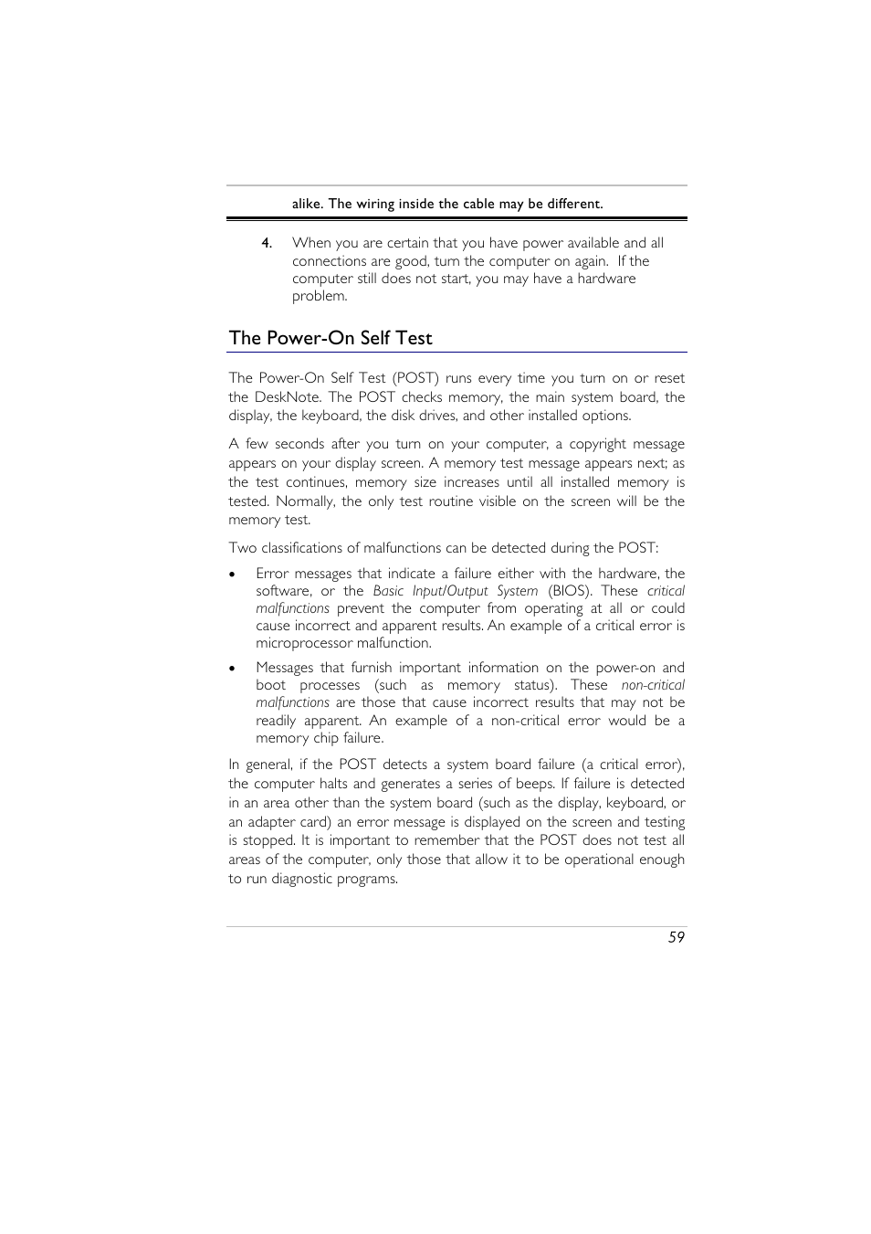 The power-on self test | Elitegroup A929 (V2.0) User Manual | Page 71 / 75