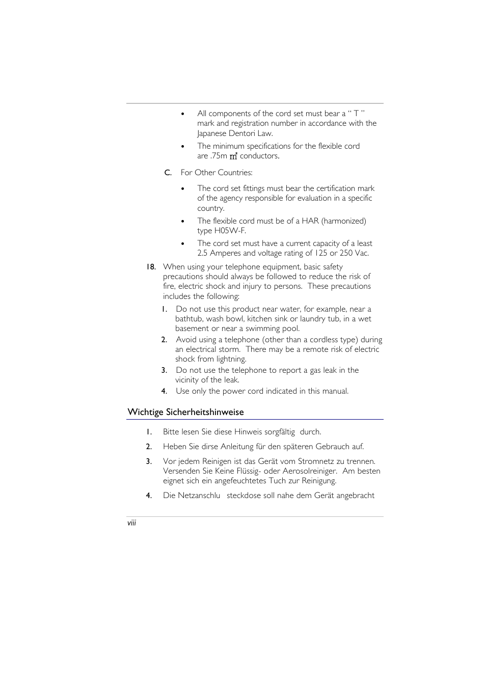 Wichtige sicherheitshinweise | Elitegroup A929 (V2.0) User Manual | Page 8 / 75