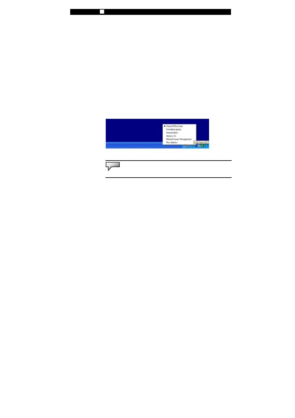 Power menu quick access | Elitegroup 259IA3 User Manual v.3 User Manual | Page 13 / 13