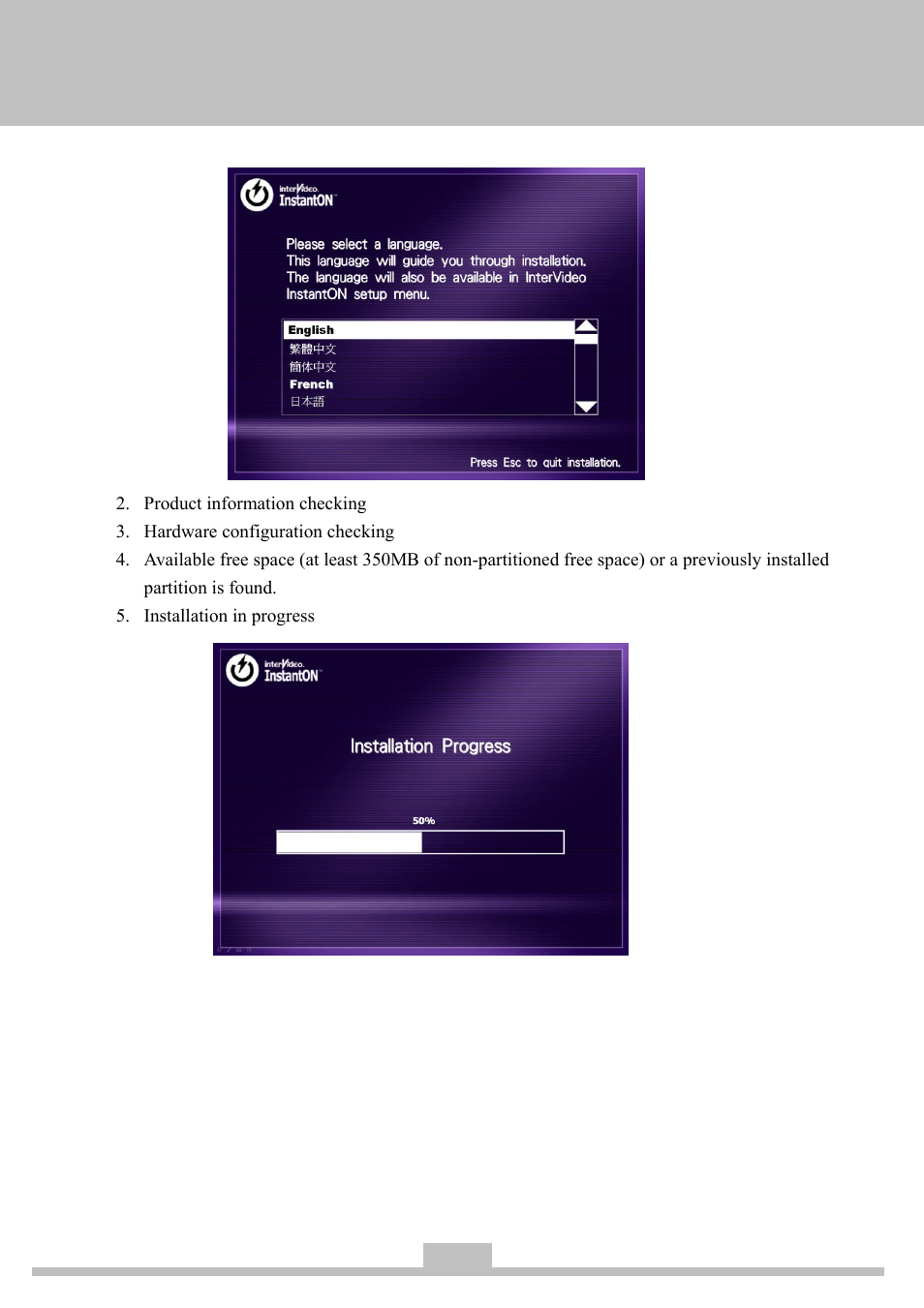 Elitegroup 259IA3 Instanton User Manual | Page 3 / 36