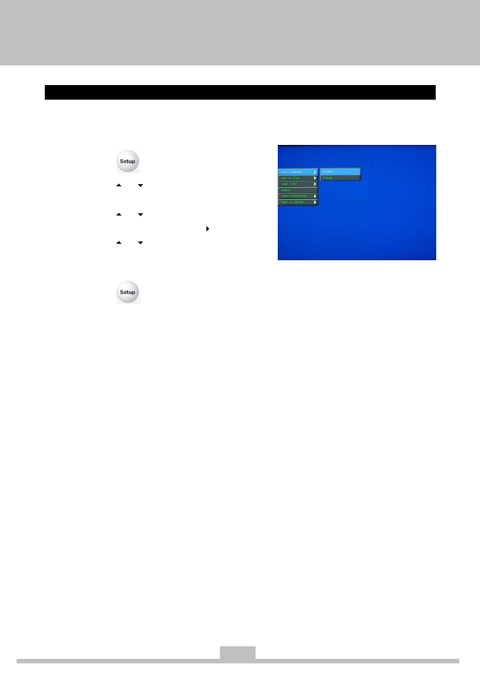 Changing the language | Elitegroup 259IA3 Instanton User Manual | Page 9 / 36