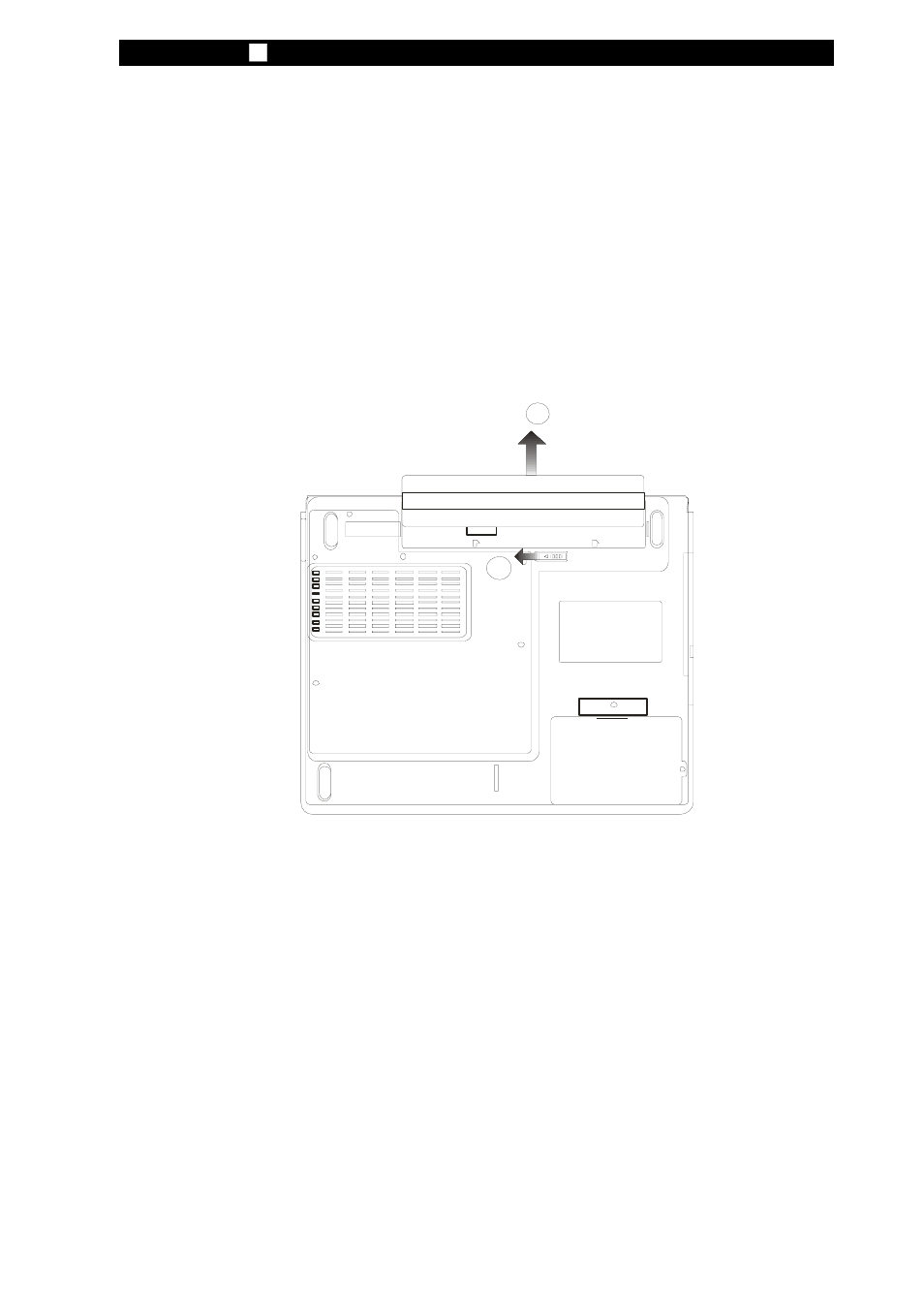 Installing and removing the battery pack | Elitegroup 255KI3 v.3 User Manual | Page 4 / 13