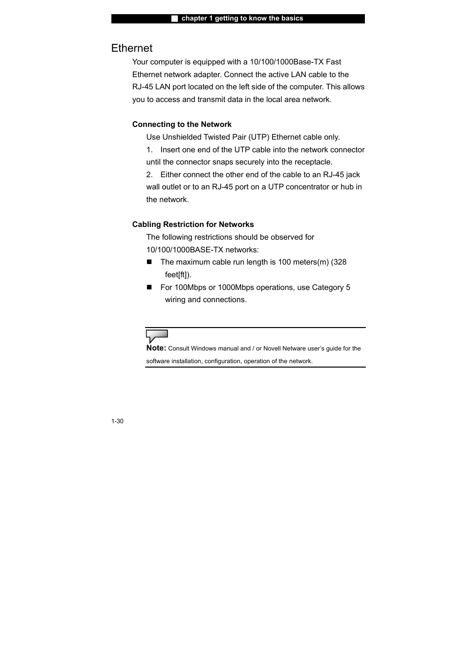Ethernet | Elitegroup X40IIx User Manual | Page 39 / 110