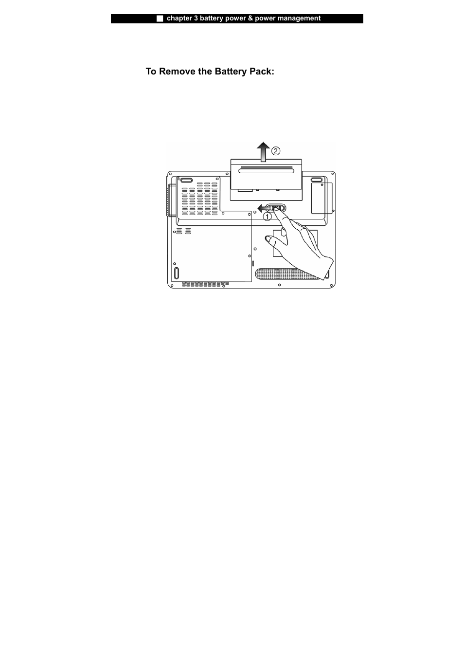Installing and removing the battery pack | Elitegroup X40IIx User Manual | Page 51 / 110