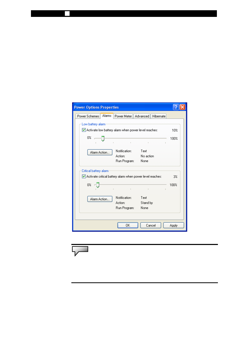 Low battery warning | Elitegroup M31EI v.3 User Manual | Page 12 / 13
