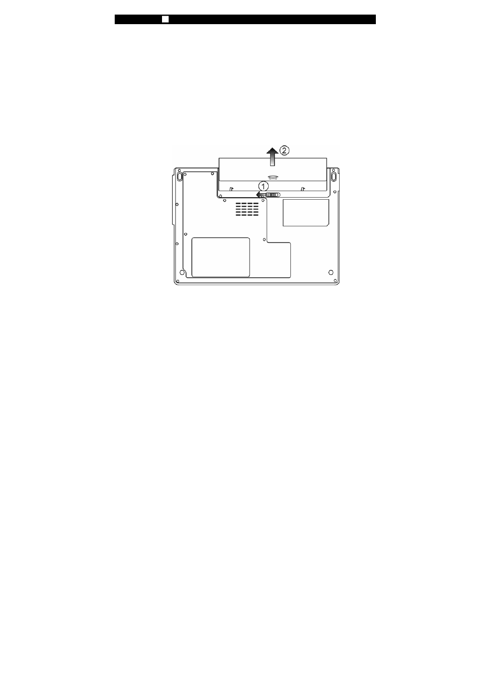 Installing and removing the battery pack | Elitegroup M30EI v.3 User Manual | Page 4 / 13