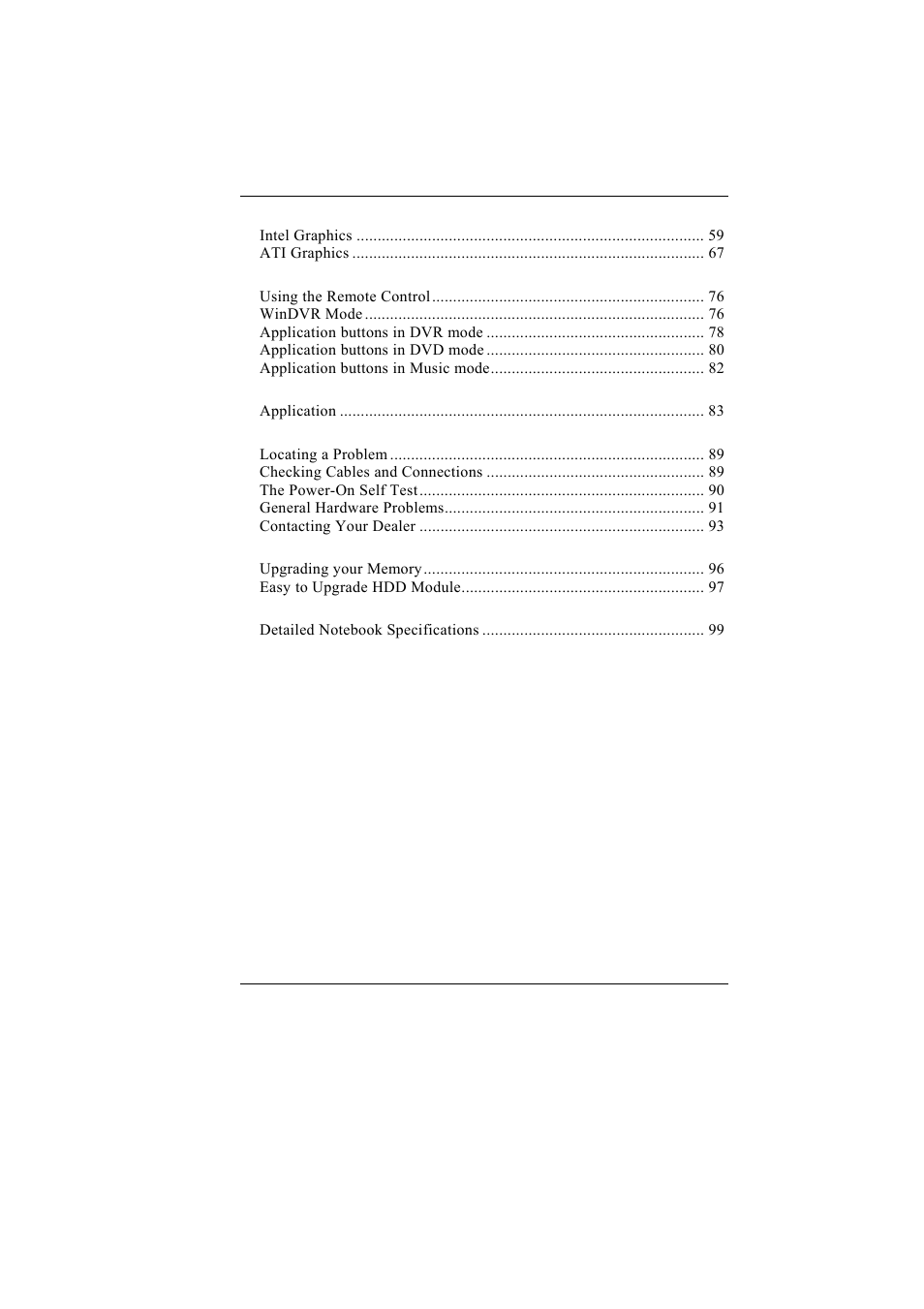 Elitegroup G610 User Manual | Page 6 / 110