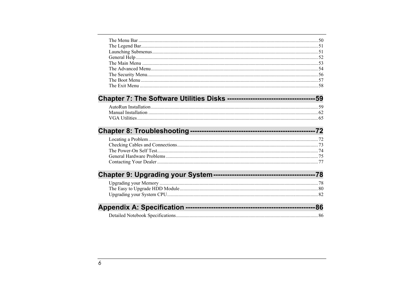 Elitegroup G556/556E User Manual | Page 8 / 95