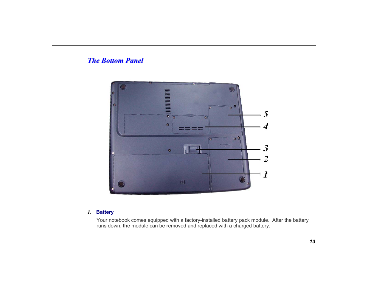 The bottom panel | Elitegroup G550 (V1.0) User Manual | Page 25 / 106
