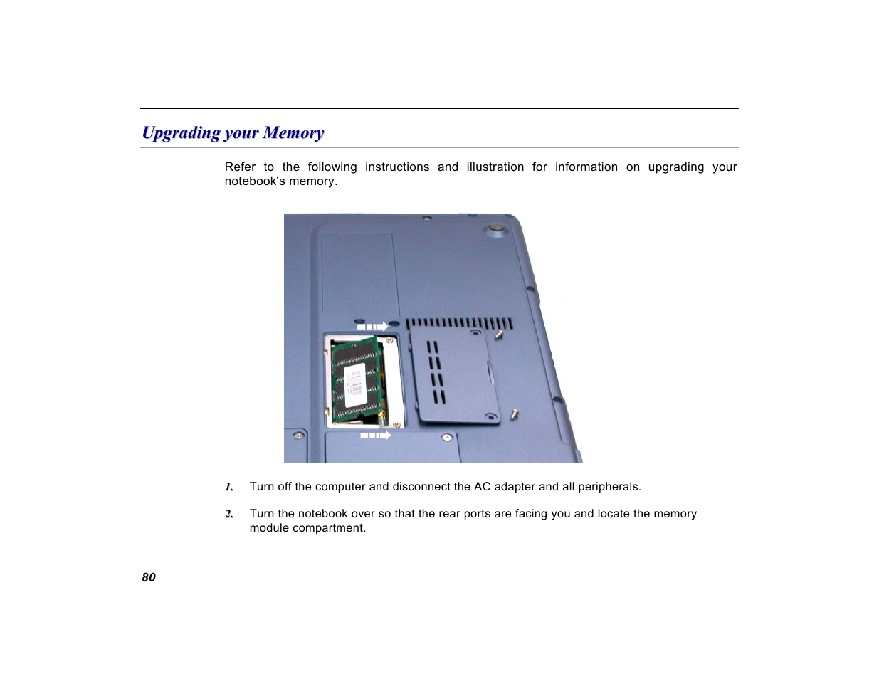 Upgrading your memory | Elitegroup G550 (V1.0) User Manual | Page 92 / 106