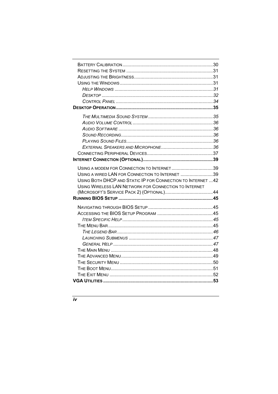 Elitegroup G400 User Manual | Page 6 / 85