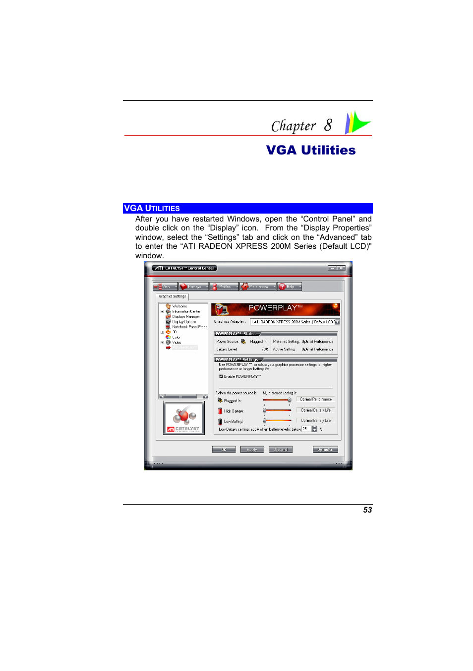 Vga utilities | Elitegroup G400 User Manual | Page 61 / 85