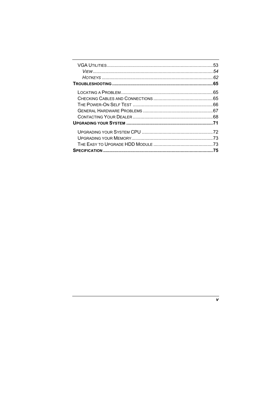 Elitegroup G400 User Manual | Page 7 / 85