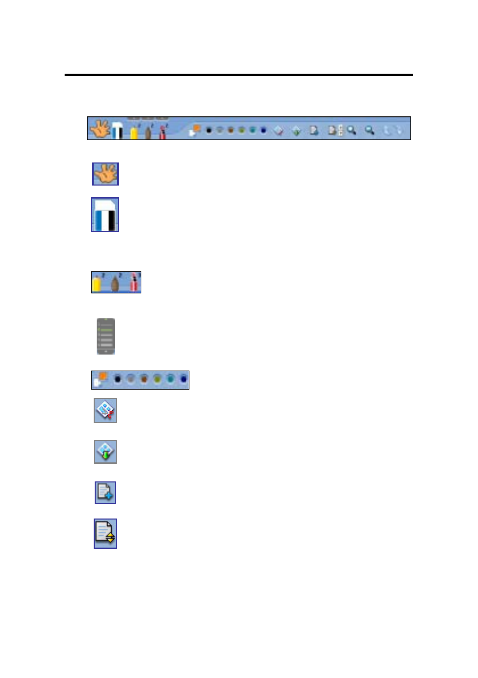 Control bar | Elitegroup EZ-Tablet EZ30 User Manual | Page 9 / 24