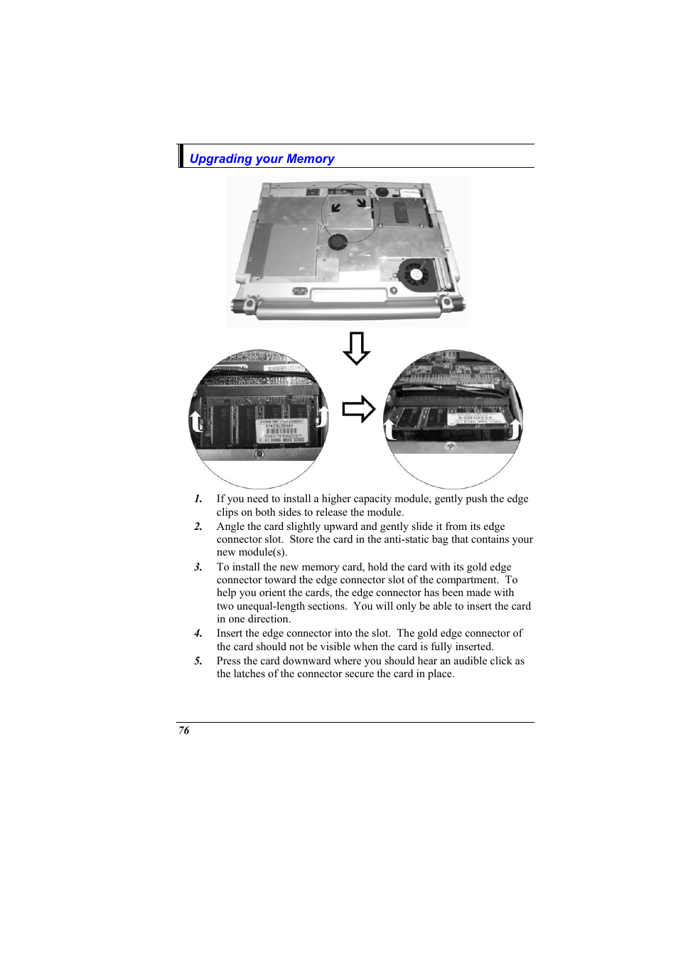 Upgrading your memory | Elitegroup 600 User Manual | Page 84 / 89