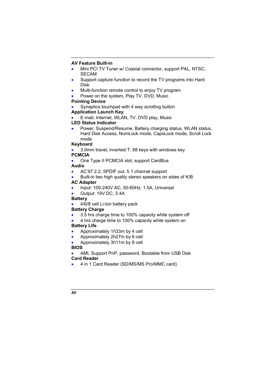 Elitegroup 600 User Manual | Page 88 / 89