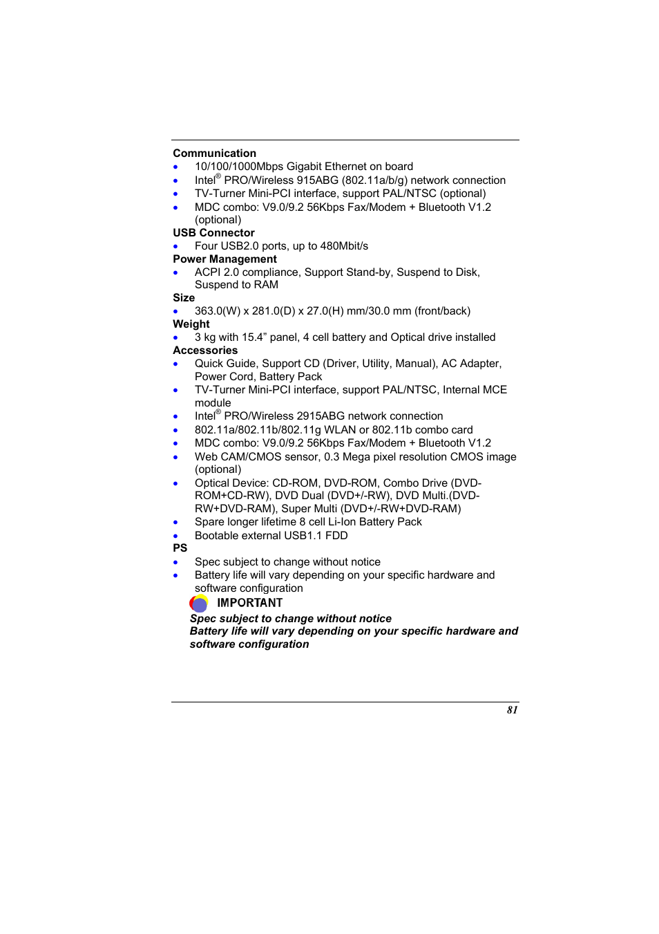 Elitegroup 600 User Manual | Page 89 / 89