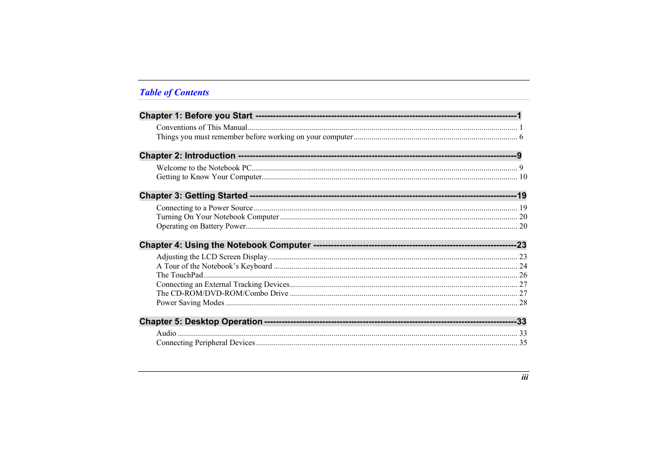 Elitegroup 558 User Manual | Page 5 / 83
