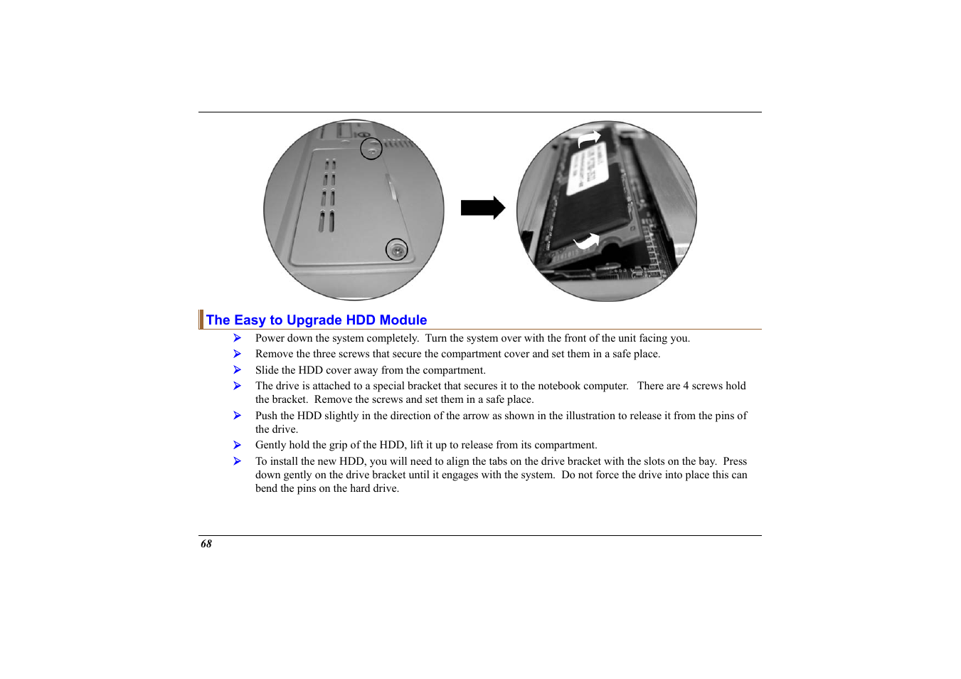 The easy to upgrade hdd module | Elitegroup 558 User Manual | Page 76 / 83