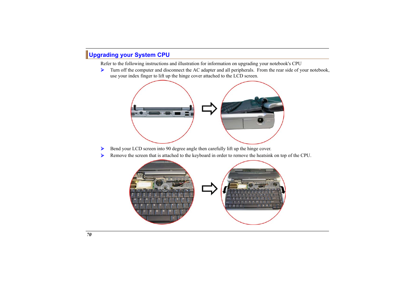 Upgrading your system cpu | Elitegroup 558 User Manual | Page 78 / 83
