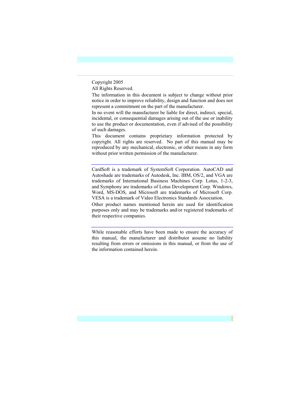 Elitegroup 223 User Manual | Page 3 / 83