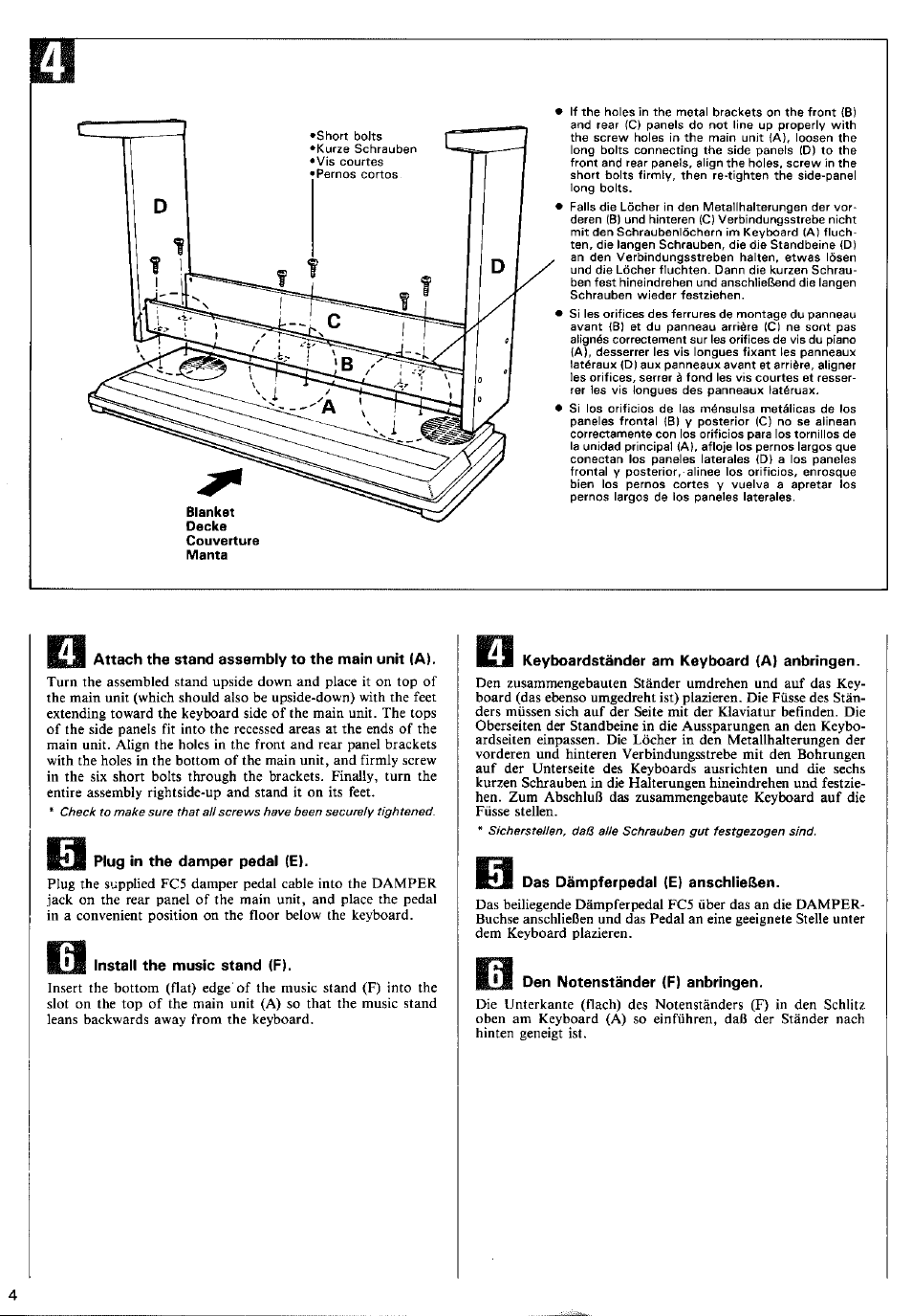 Yamaha YPP-50 User Manual | Page 6 / 20