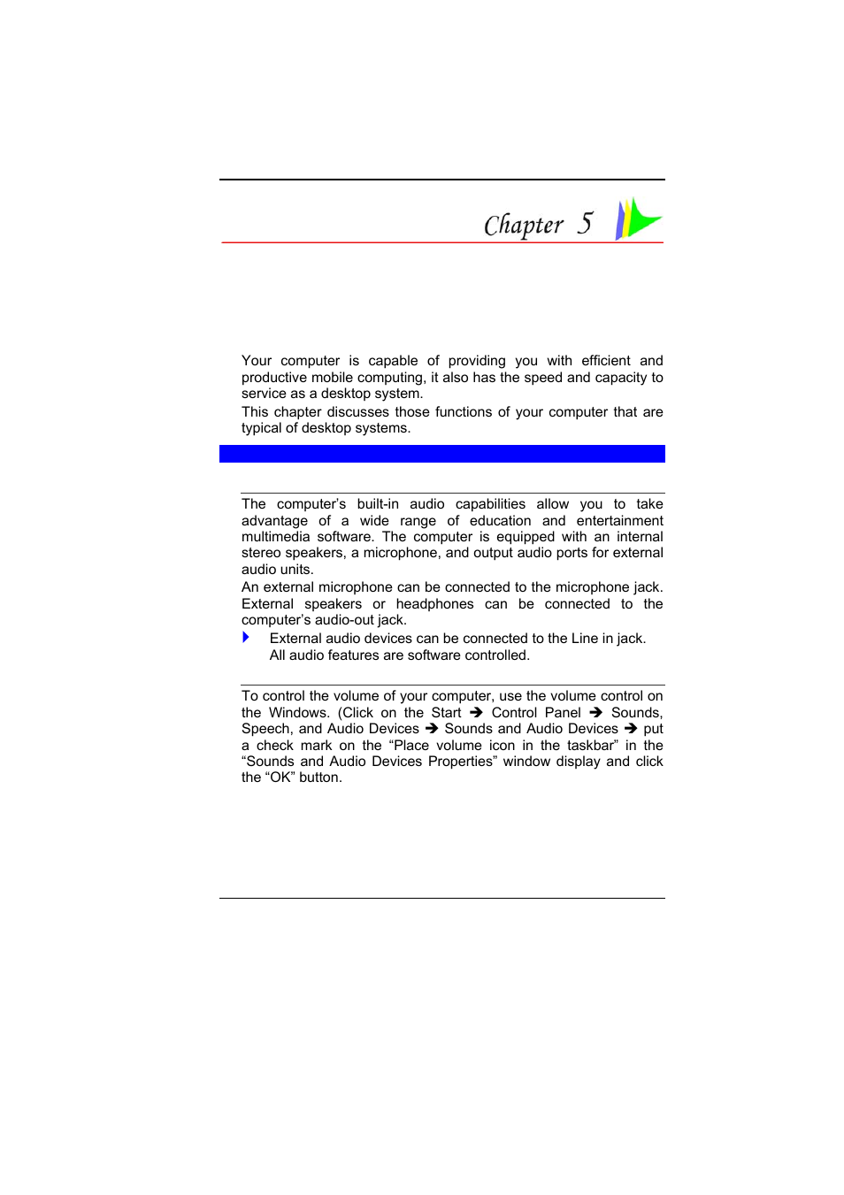 Desktop operation | Elitegroup H70 User Manual | Page 49 / 91