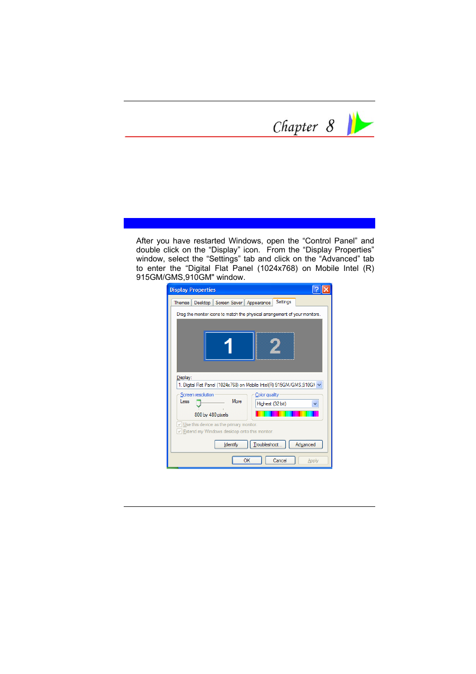 Vga utilities | Elitegroup H70 User Manual | Page 69 / 91