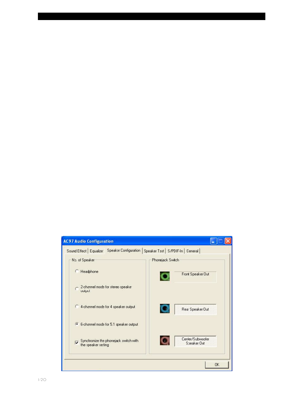 Audio subsystem | Elitegroup L373N1 v.3 User Manual | Page 20 / 26