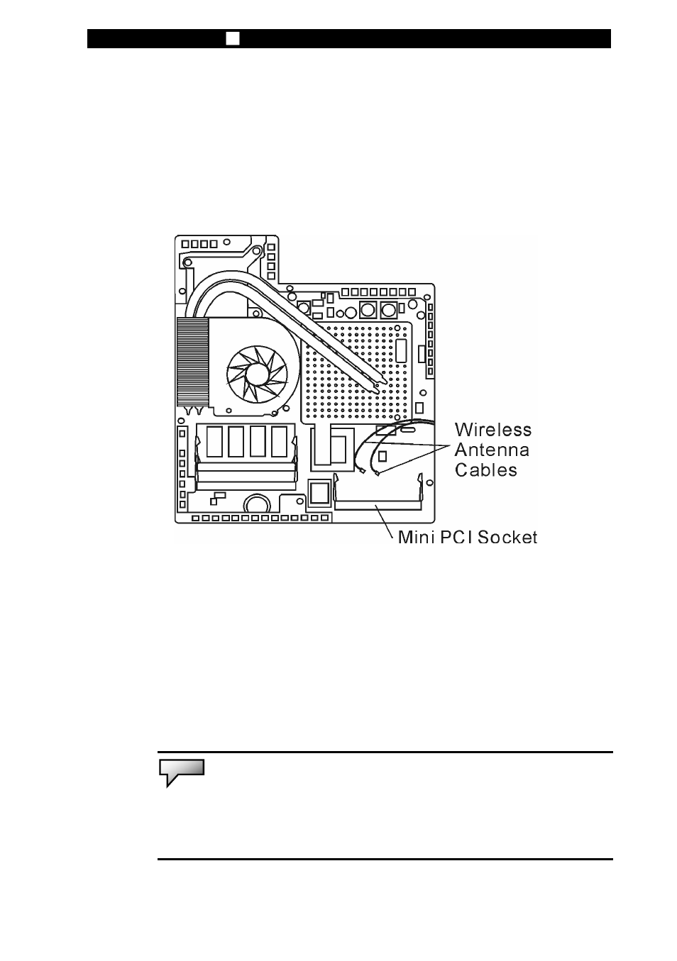 Installing a mini pci card into the system | Elitegroup 259EN User Manual | Page 65 / 97