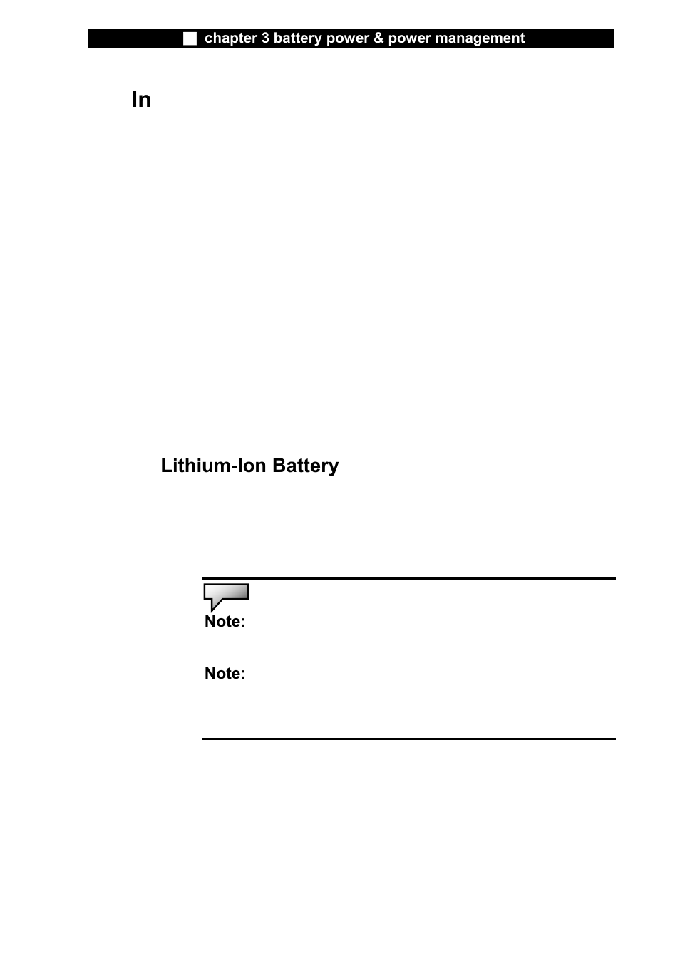 The battery pack, Lithium-ion battery | Elitegroup X20II User Manual | Page 47 / 106