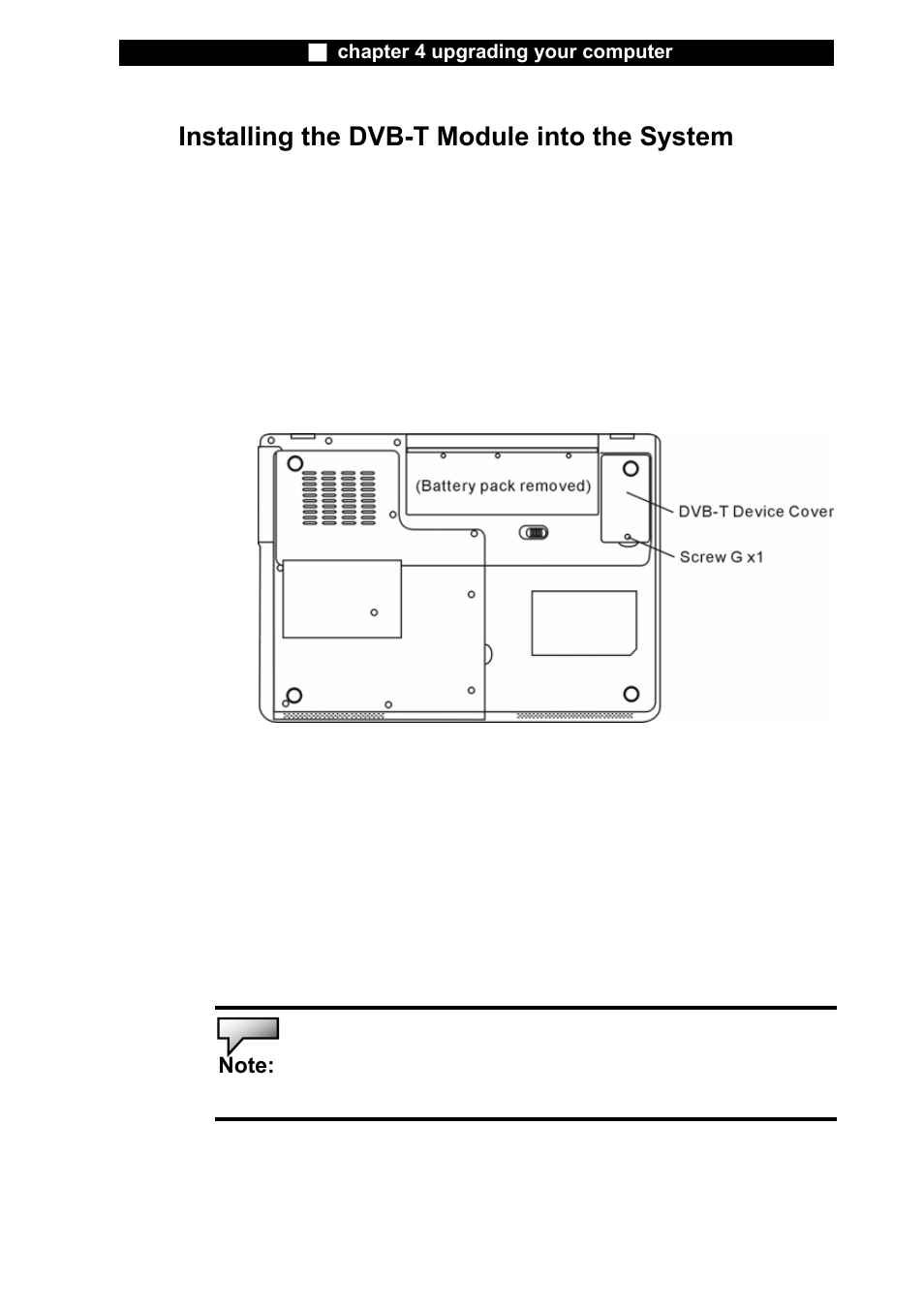 Installing the dvb-t module into the system | Elitegroup X20II User Manual | Page 77 / 106