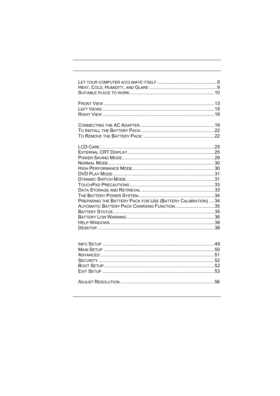 Elitegroup I58II User Manual | Page 3 / 81