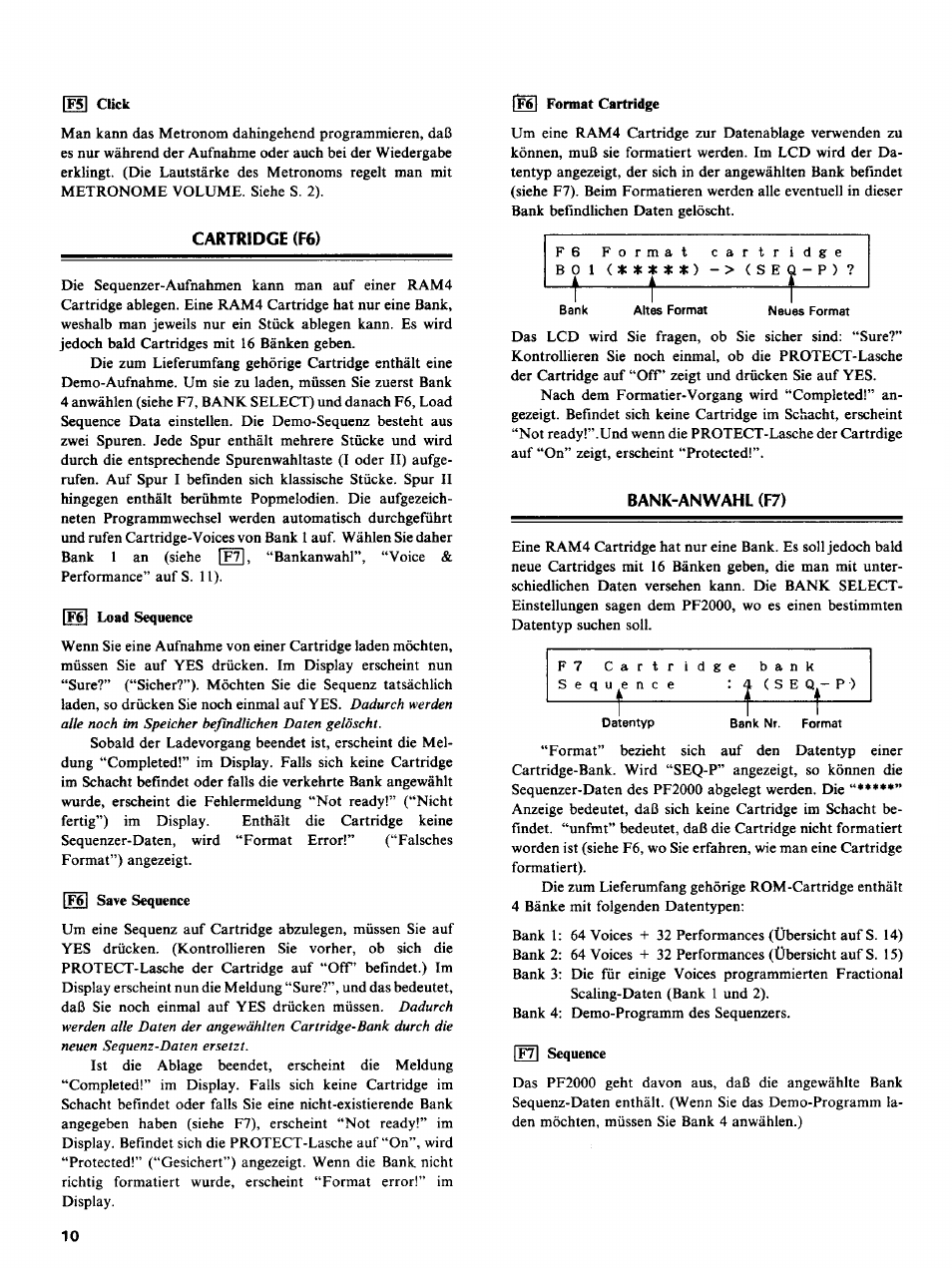 Yamaha PF2000 User Manual | Page 12 / 23