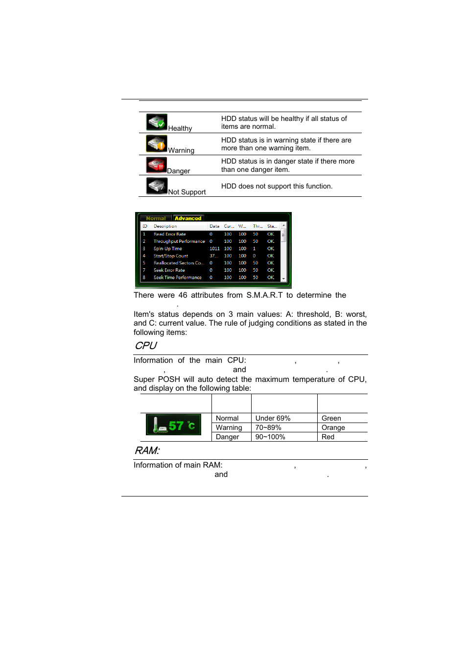 Cp p u u, Ra a m m | Elitegroup VB40RI7 User Manual | Page 61 / 69