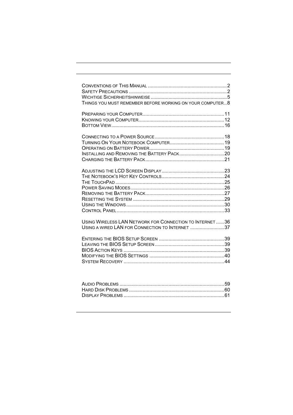 Elitegroup J10IL User Manual | Page 5 / 75