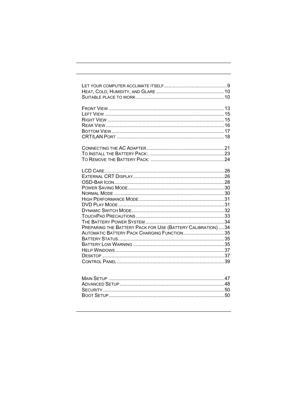 Elitegroup T10IL User Manual | Page 4 / 86