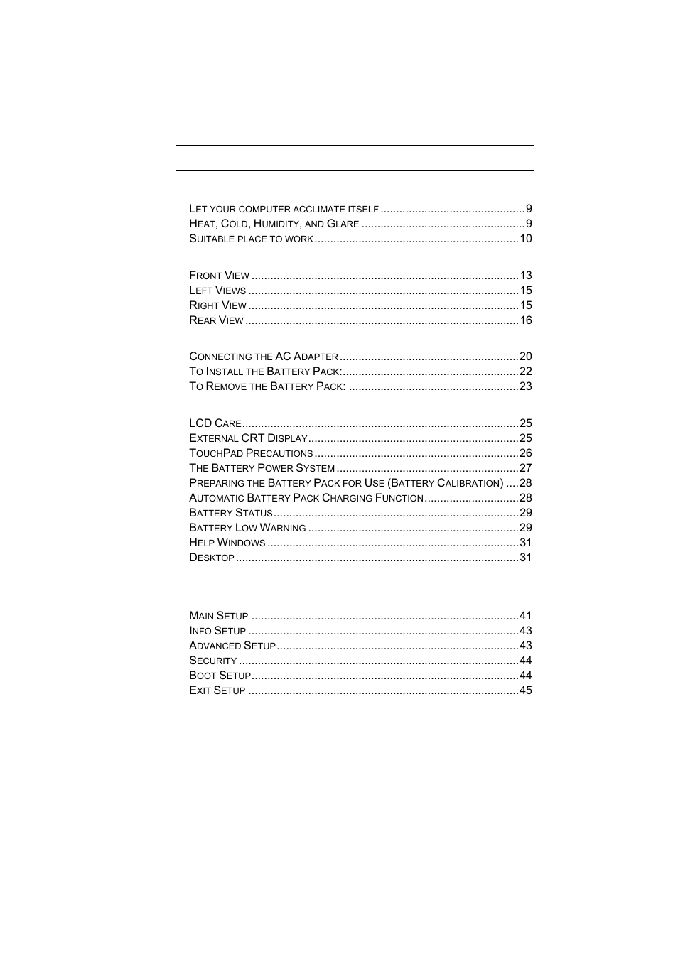 Elitegroup V30/40/50SI User Manual | Page 4 / 67