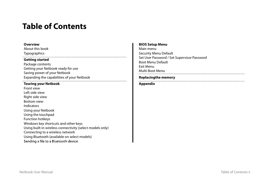 Elitegroup Y10PT0 / Y11PT0 User Manual | Page 2 / 37
