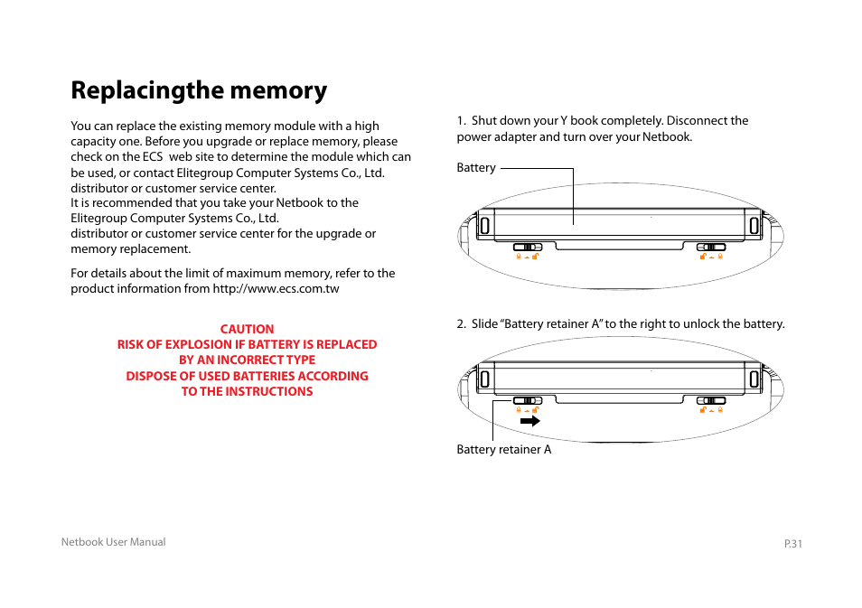 Y book series manual_e_33 | Elitegroup Y10PT0 / Y11PT0 User Manual | Page 33 / 37