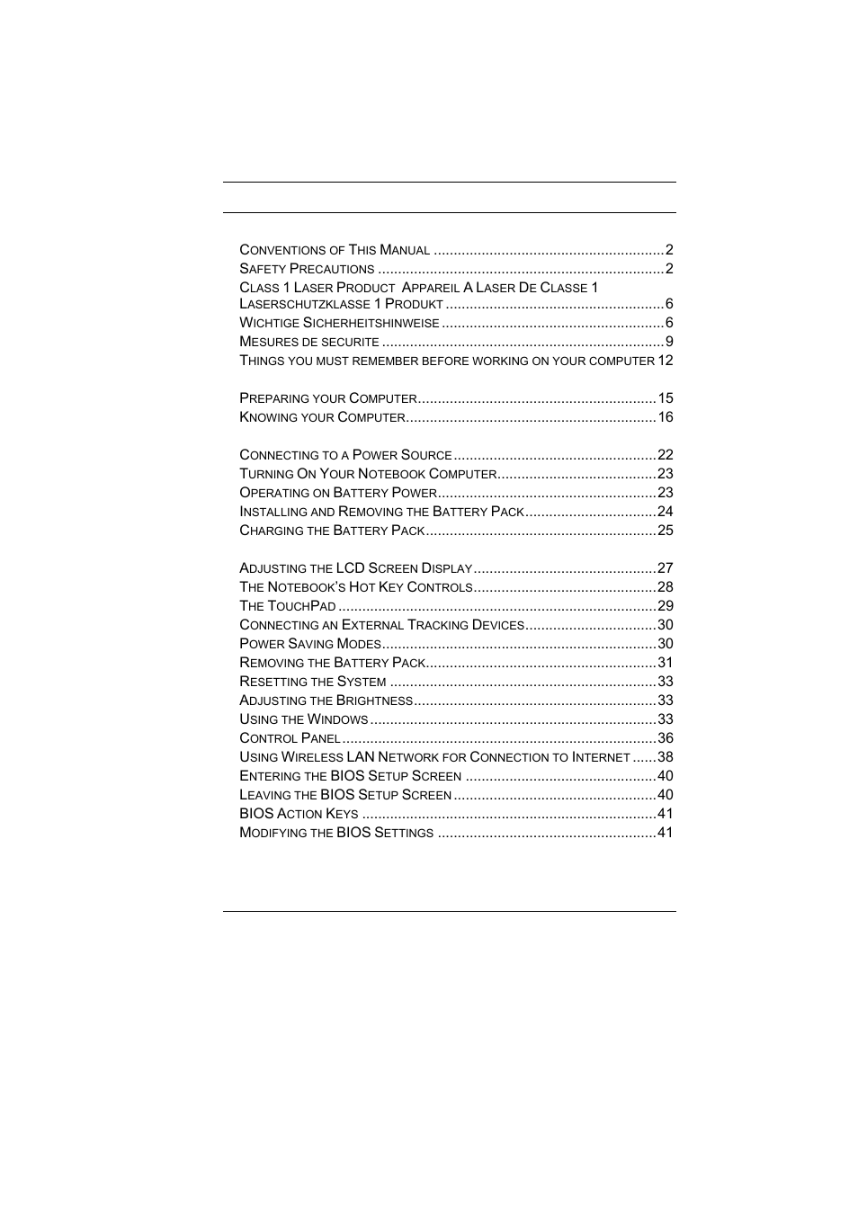 Elitegroup BR40II7 User Manual | Page 3 / 54