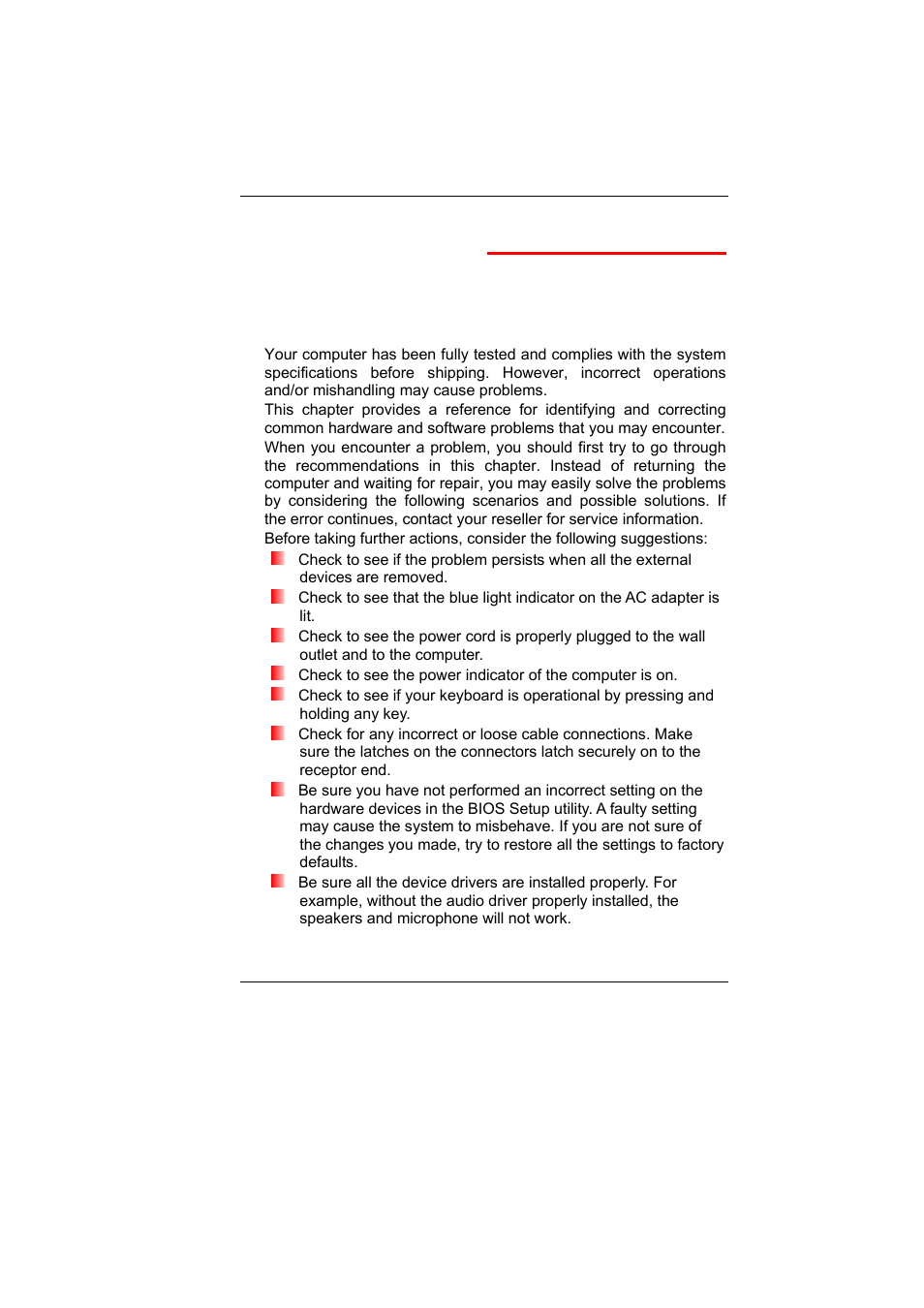 Troubleshooting | Elitegroup BR40II7 User Manual | Page 49 / 54