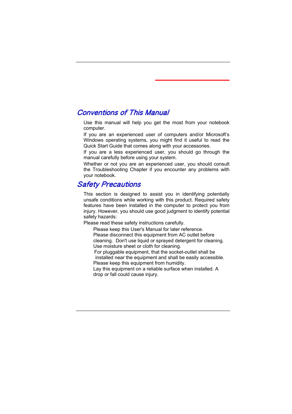 Before you start | Elitegroup BR40II7 User Manual | Page 5 / 54
