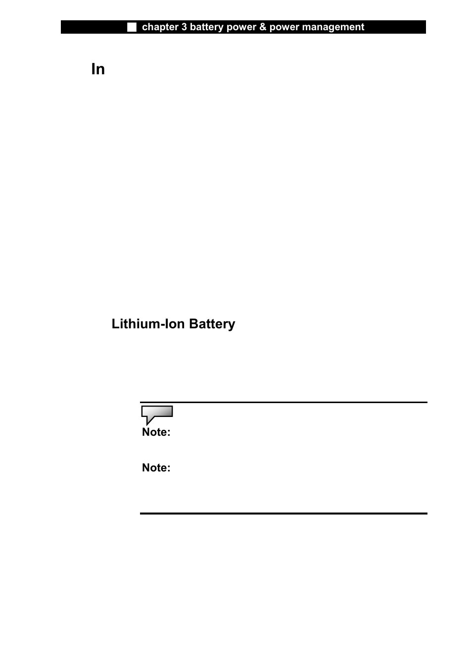 The battery pack, Lithium-ion battery | Elitegroup L51RI v.3 User Manual | Page 2 / 13